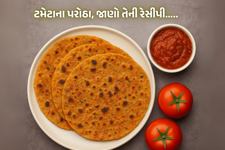 આલું પરોઠાને ટક્કર મારે એવા બનાવો ટમેટાના પરોઠા….. જાણો તેની રેસીપી…..